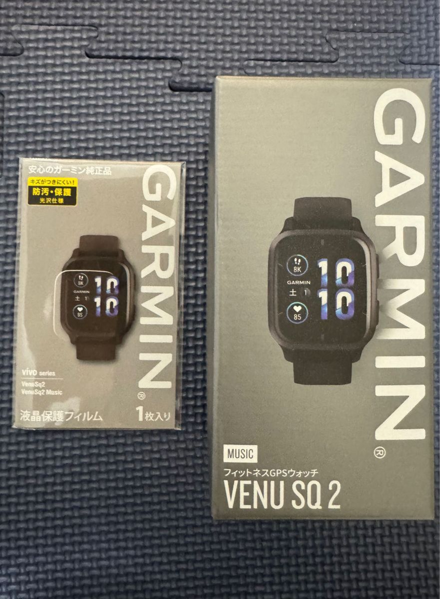 ガーミン garmin VENU SQ GPSスマートウォッチ おまけ付き