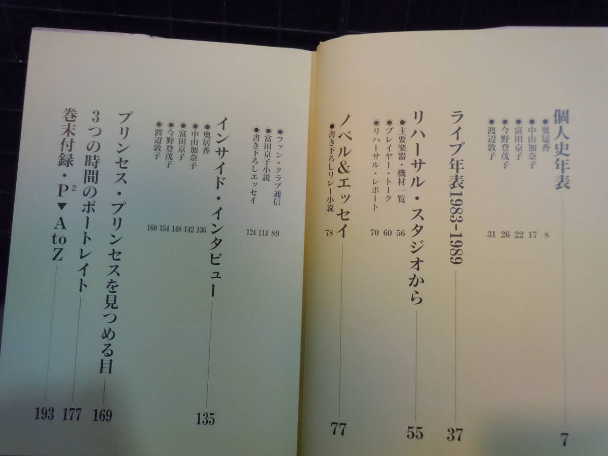 ARS書店】『Princess Princess』~プリンセス・プリンセス~1990 ARS書店】『Princess Princess』~プリンセス・プリンセス~1990