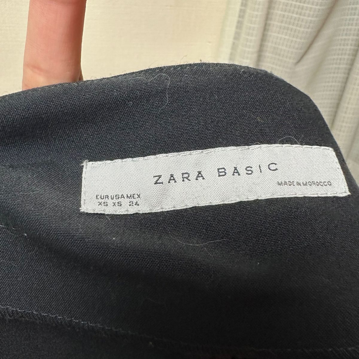 ザラ　ZARA BASIC USサイズXS コクーン　ビーズベルト　ワンピース　後ろサテンりぼん付 フォーマル ドレス 大人