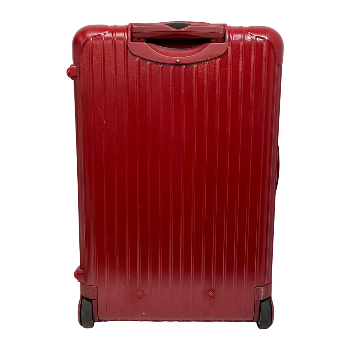 (志木)RIMOWA/リモワ SALSA サルサ 63L 2輪 855.63 スーツケース キャリーケース 赤 レッド ダイヤルロック 軽量 旅行 トラベル _画像4