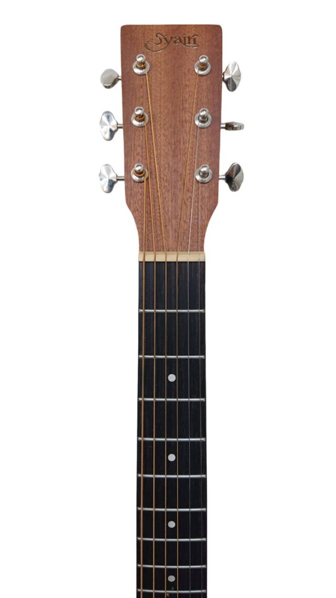 S.Yairi ヤイリ ミニアコースティックギター (ミニギター) Compact Acoustic Series YM-02 ソフトケース付き 検) MH マホガニー_画像3