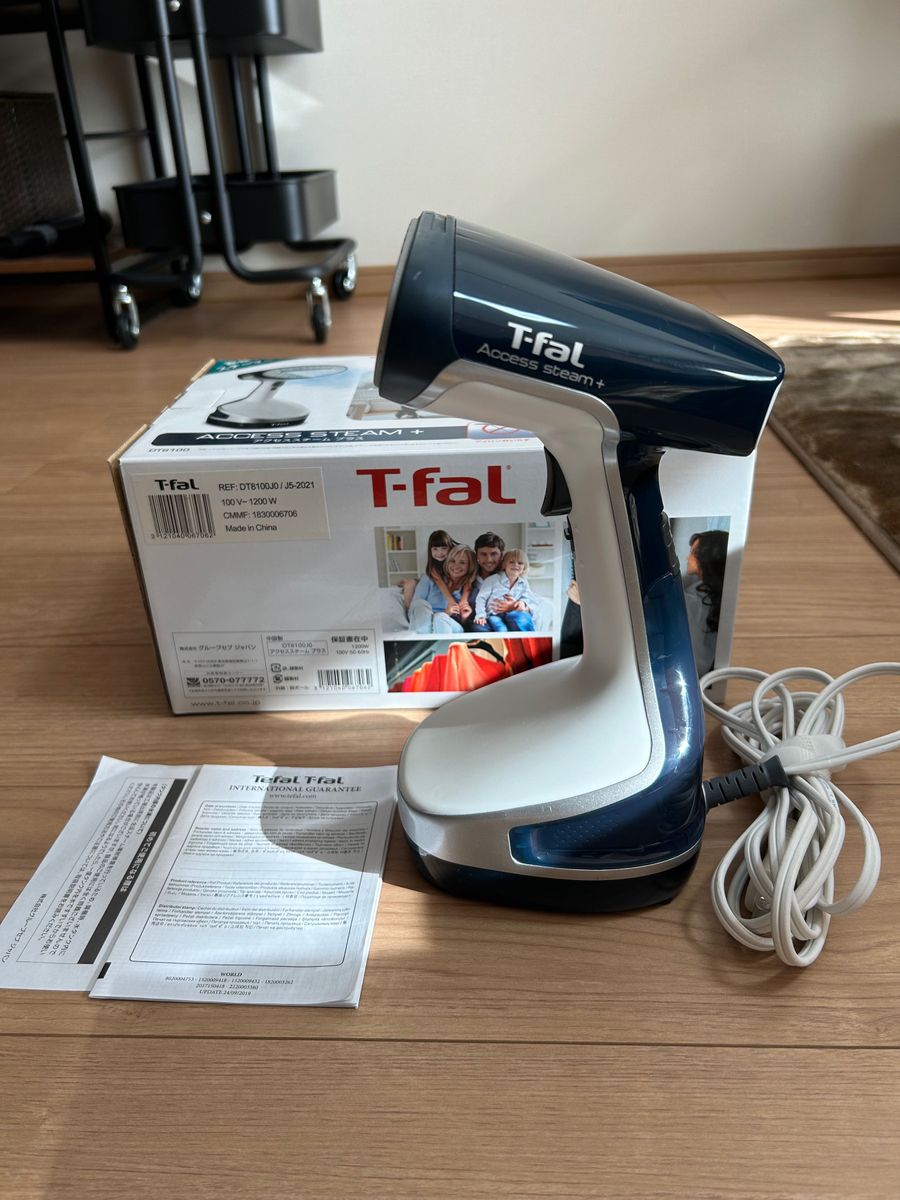 T-fal 衣類スチーマー アクセススチーム プラス ブルー DT8100J0