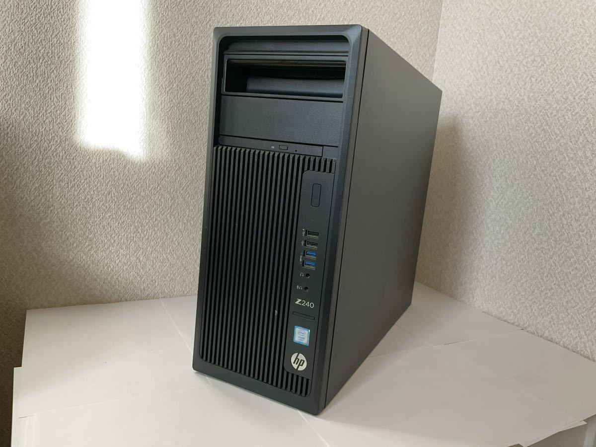 Windows11 インストール済Quadro M2000 搭載 HP Z240 Tower Workstaion Xeon E3-1270 v5 3.6GHz/4GB/500GB/NVIDIA_画像1