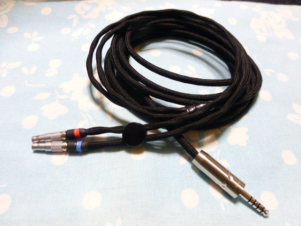 Ultrasone Jubilee 25 Edition 15 用 MOGAMI 2534 200cm 長め 4.4mm5極 FURUTECH FT-7445 (R) ロジウムメッキ (延長可 TA-ZH1ES TEAC UD505