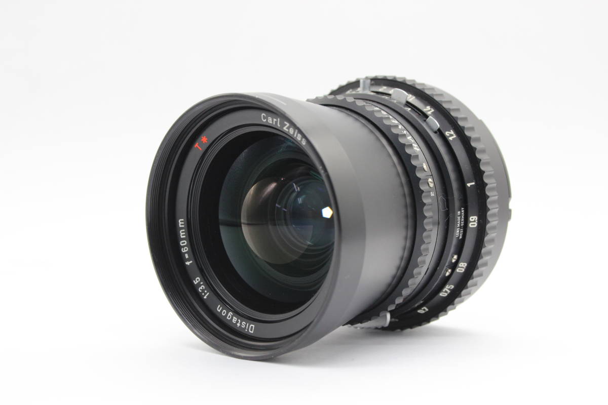 【返品保証】 カールツァイス Carl Zeiss Distagon 60mm F3.5 中判レンズ s2642