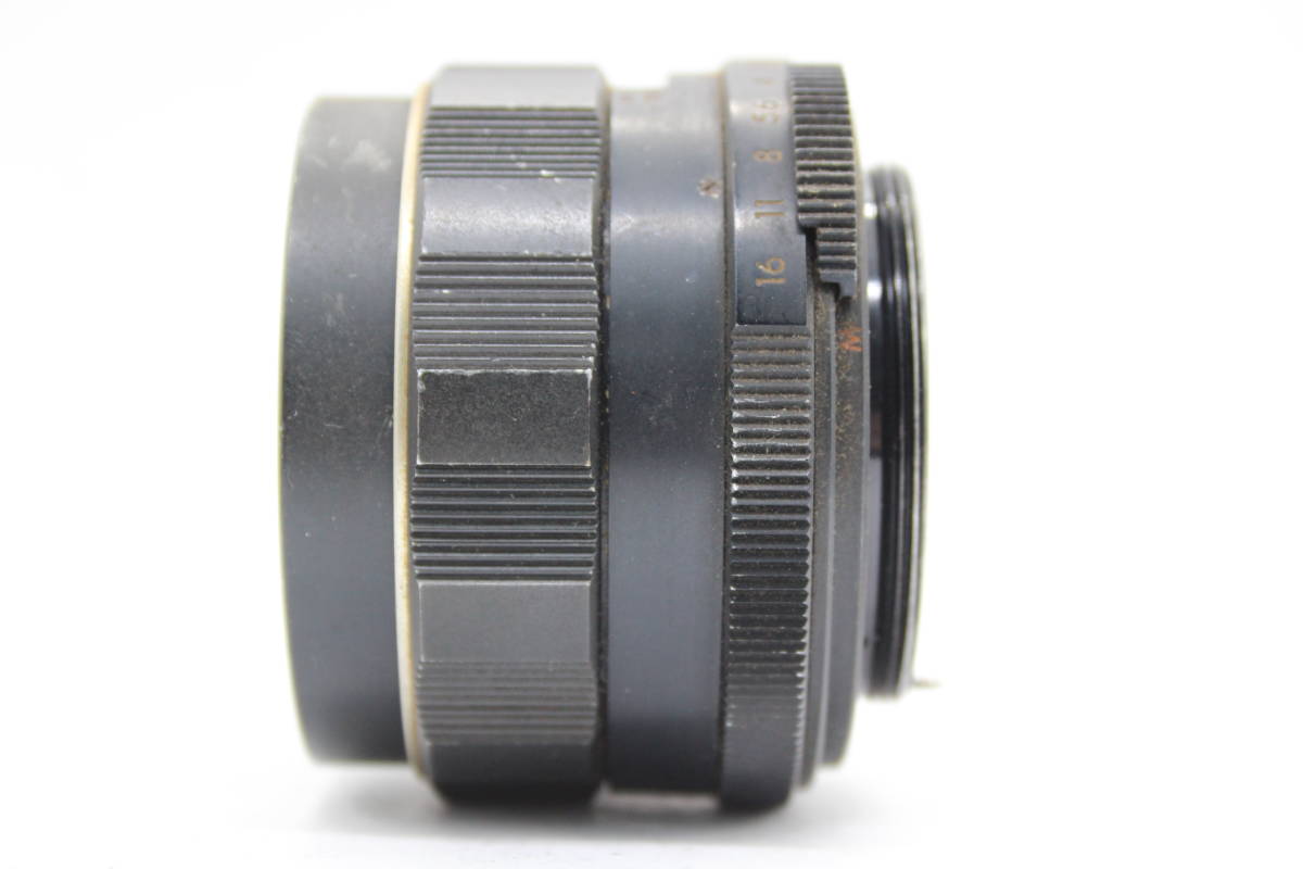 【訳あり品】 ペンタックス Pentax Super-Takumar 55mm F1.8 前期型 M42マウント レンズ s3215の画像5