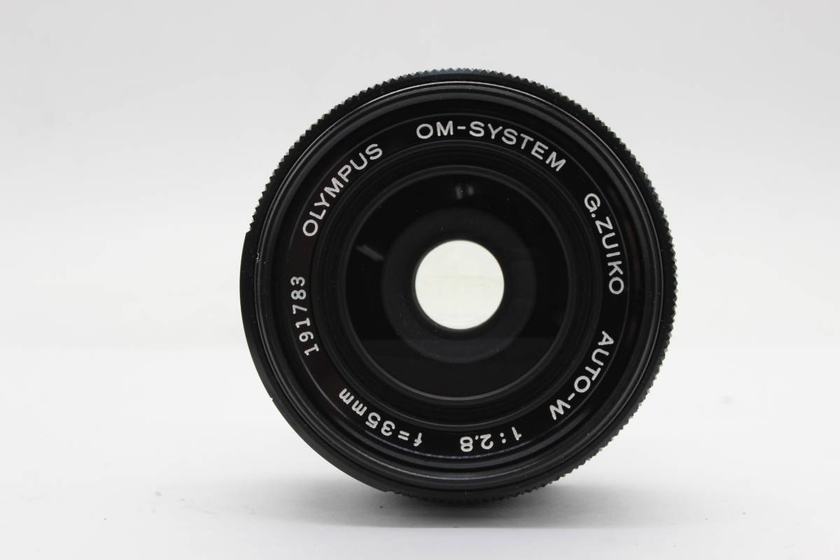 【返品保証】 オリンパス Olympus OM-1 OM-System G.Zuiko Auto-W 35mm F2.8 ケース付き ボディレンズセット s3347_画像9
