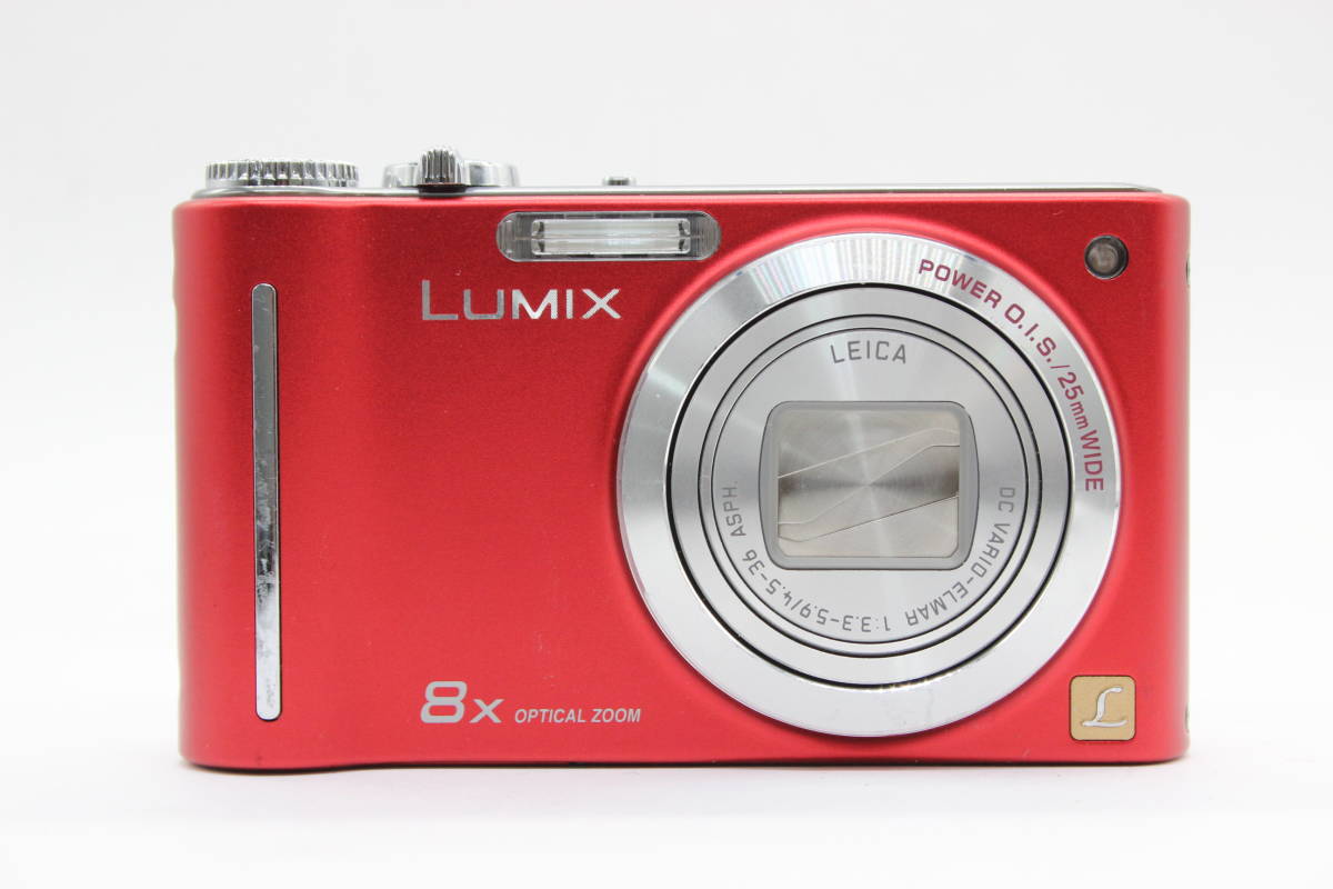 【美品 返品保証】 パナソニック Panasonic Lumix DMC-ZX1 レッド 8x バッテリー付き コンパクトデジタルカメラ s3413の画像2