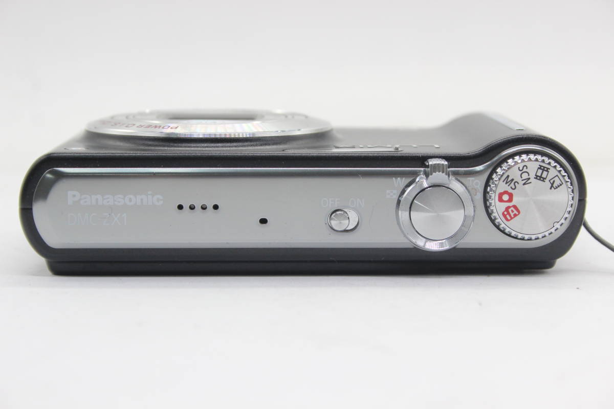 【返品保証】 パナソニック Panasonic Lumix DMC-ZX1 ブラック 8x バッテリー付き コンパクトデジタルカメラ s3930_画像6