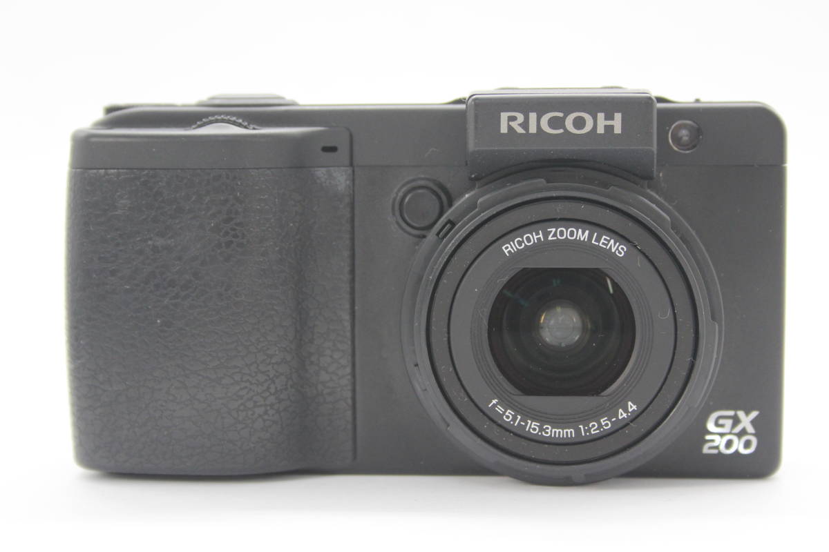 【返品保証】 リコー Ricoh GX200 5.1-15.3mm F2.5-4.4 バッテリー付き コンパクトデジタルカメラ s3948_画像2