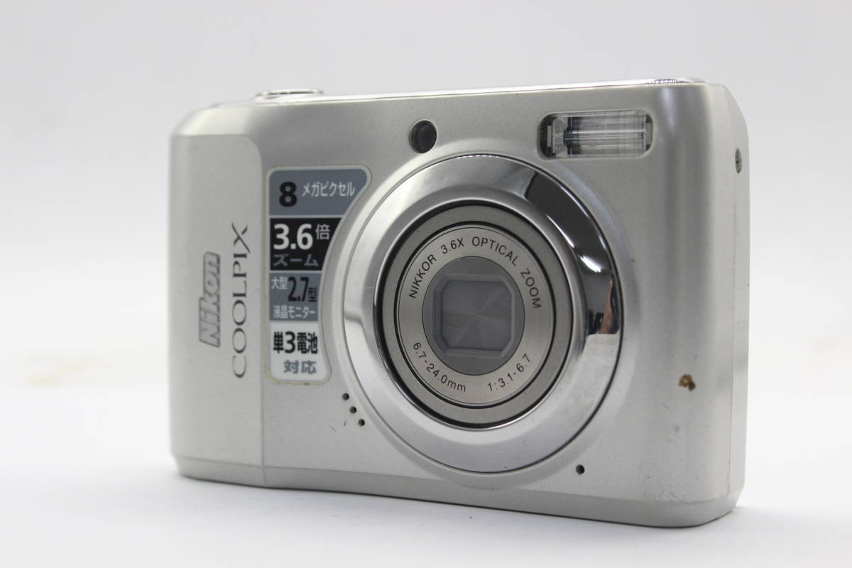 【返品保証】 【便利な単三電池で使用可】ニコン Nikon Coolpix L19 Nikkor 3.6x コンパクトデジタルカメラ s3974