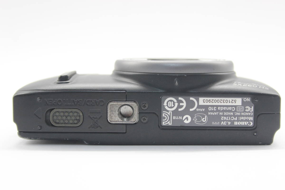 【返品保証】 キャノン Canon PowerShot SX260 HS ブラック 20x IS コンパクトデジタルカメラ s3981_画像7