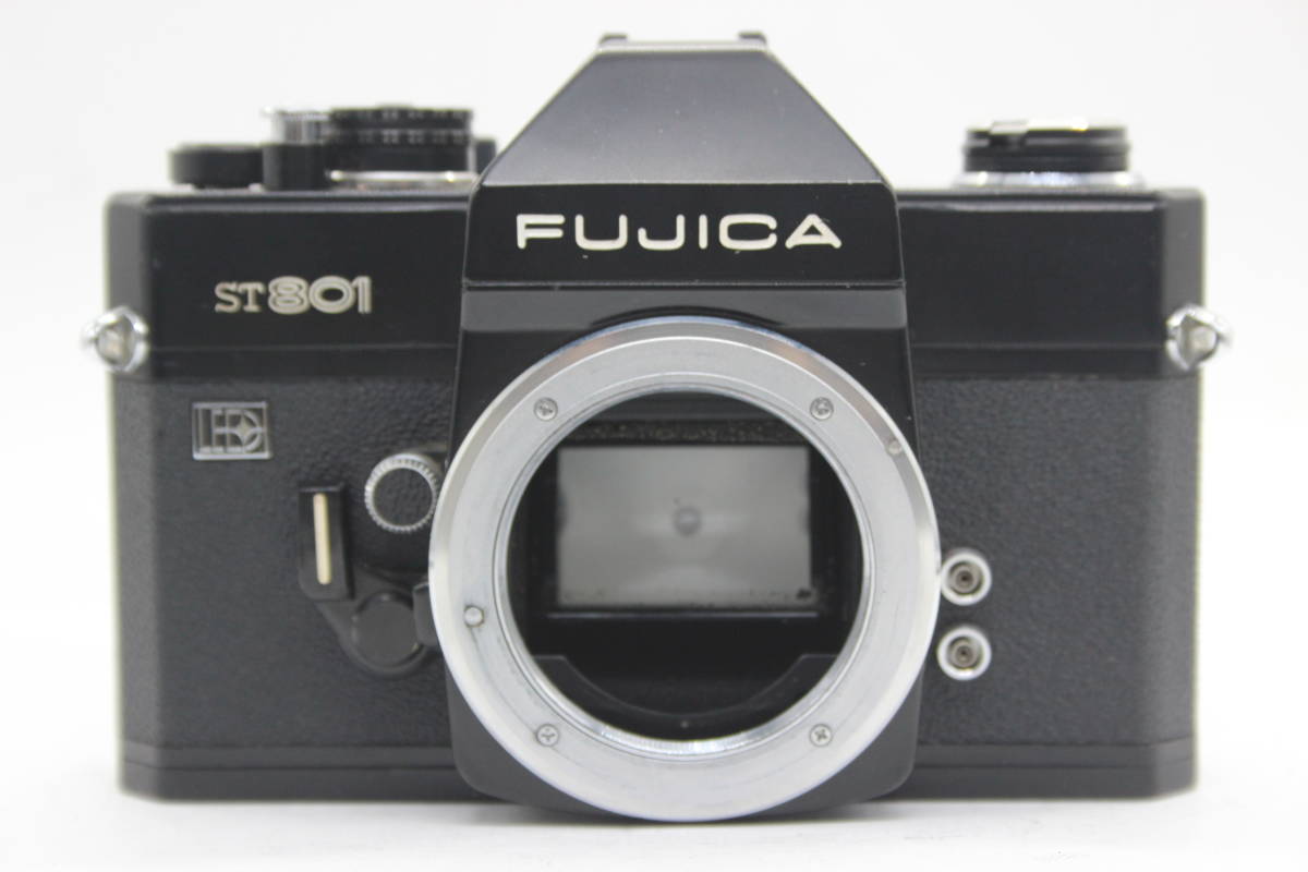 【返品保証】 フジフィルム Fujifilm FUJICA ST801 ブラック EBC Fujinon 55mm F1.8 M42マウント ボディレンズセット s4045_画像2