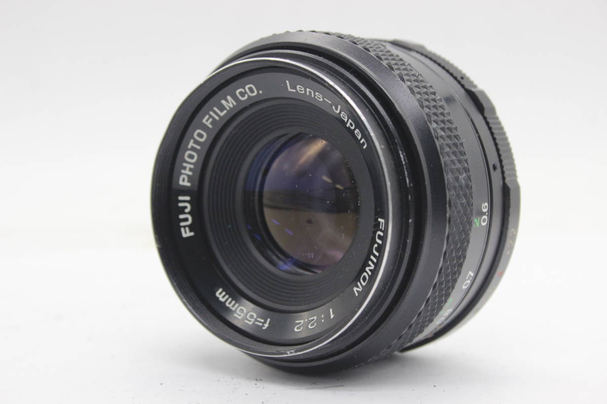 【返品保証】 フジフィルム Fujifilm Fujinon 55mm F2.2 M42マウント レンズ s4064_画像1