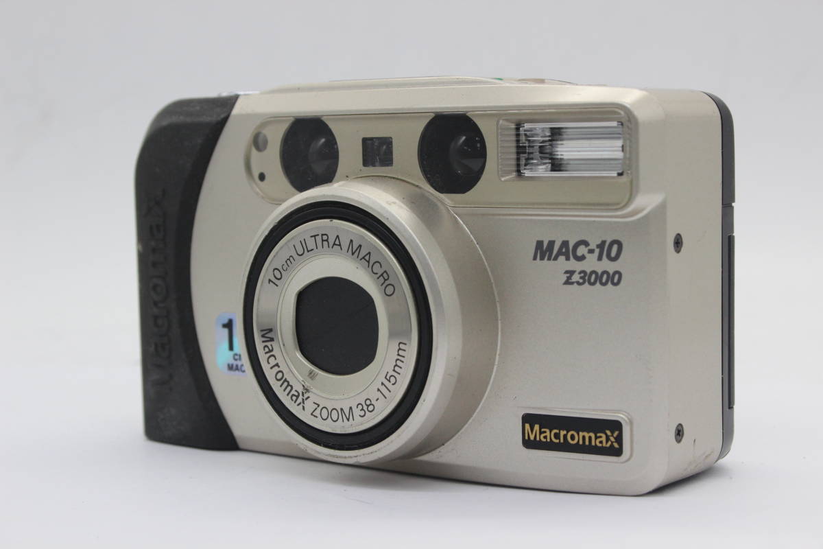 【返品保証】 Macromax MAC-10 Z3000 ゴールド By Goko 10cm Ultra Macro Zoom 38-115mm コンパクトカメラ s4282
