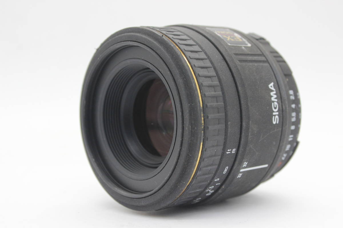 【返品保証】 シグマ Sigma 50mm F2.8 D Macro ニコンマウント レンズ s4294