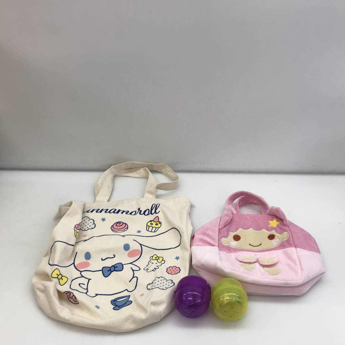 No.0804★1円～【グッズまとめ】サンリオ シナモロール/ララ/ポムポムプリン/クロミちゃん 中古品_画像1