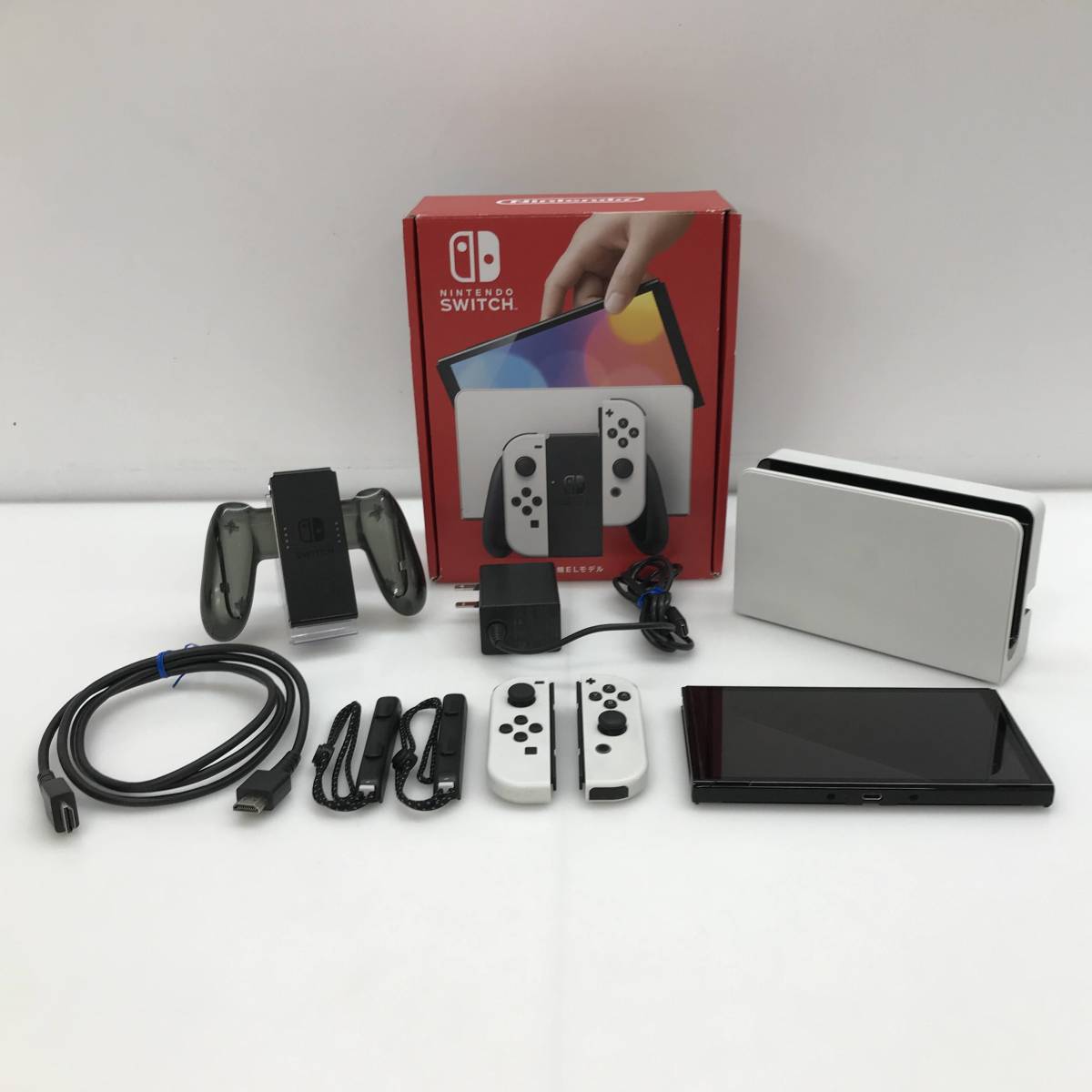 No.1167 ★1円～【Nintendo Switch】ニンテンドー スイッチ本体 有機ELモデル ホワイト [動作確認済] ◎中古品◎_画像1