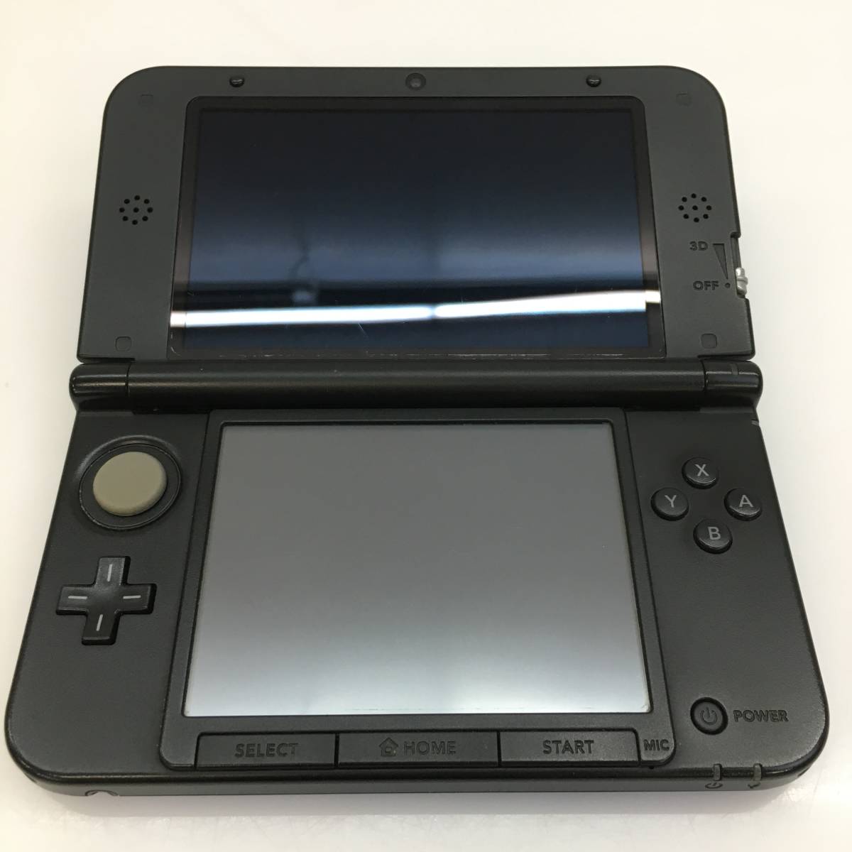 No.1482 ★1円～【3DSLL】NINTENDO 3DSLL 本体のみ ブルー×ブラック タッチペン欠品 [動作確認済] ◎中古品◎_画像7