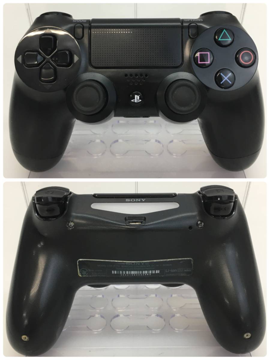 No.1160 ★1円～【PS4】PlayStation4 本体 CUH-1200A 500GB ジェットブラック [動作確認済] ◎中古品◎_画像7