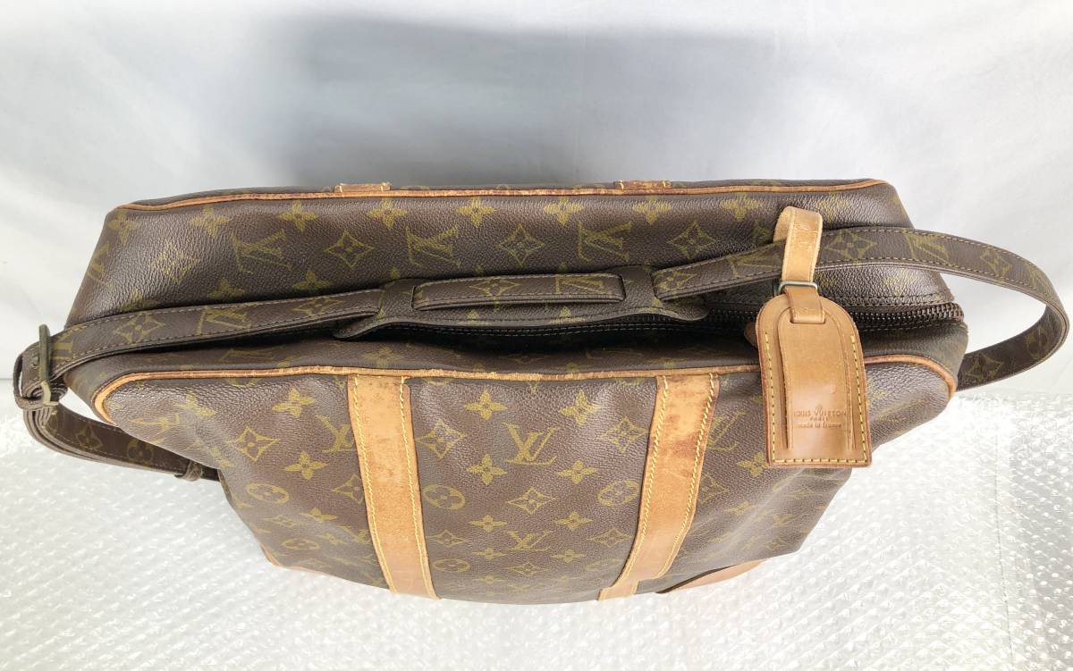 1116E【中古/ジャンク】LOUIS VUITTON ルイヴィトン グランマルソーヴィンテージ ビジネスバッグ ▲ブランド/人気/今回限りの出品_画像3