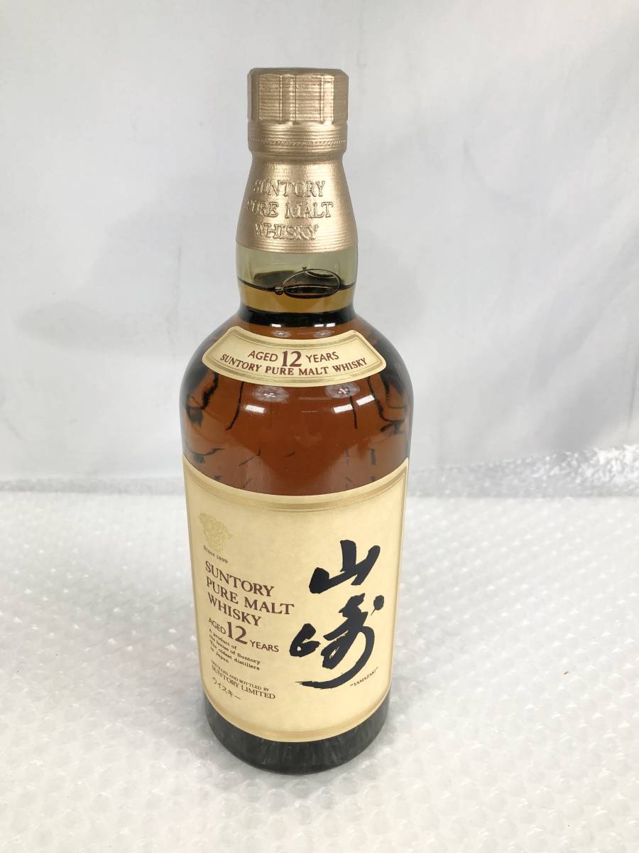 1106D【未開封】サントリーピュアモルトウイスキー《山崎》12年 750ml 43% 古酒 ▲アルコール/日本製/人気/今回限りの出品_画像4