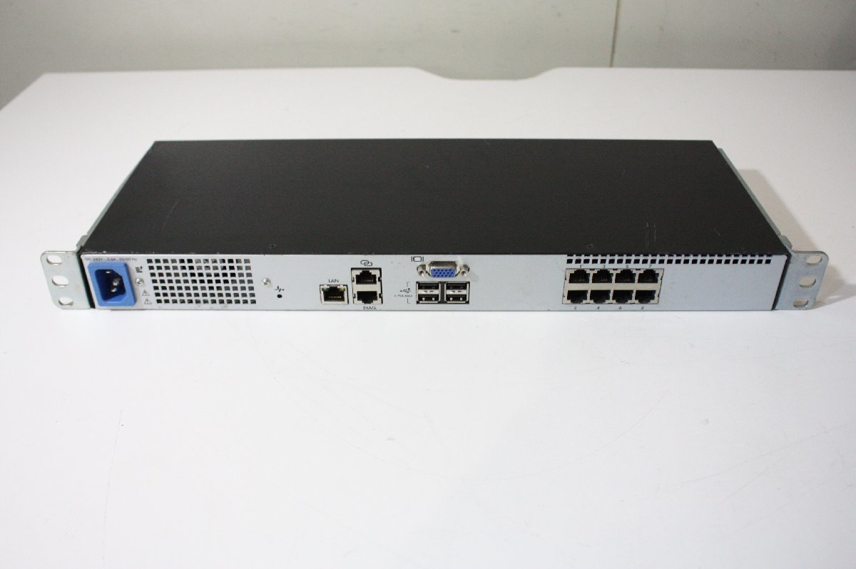 KKB51【現状品】 HP AF651A サーバー コンソールスイッチ 通電OK_画像3