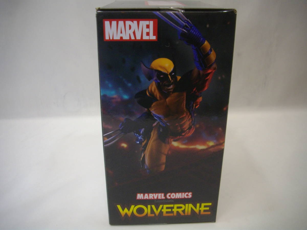 MARVEL COMICS Luminasta ウルヴァリン WOLVERINE フィギュア 未開封 セガ マーベル ルミナスタ_画像3