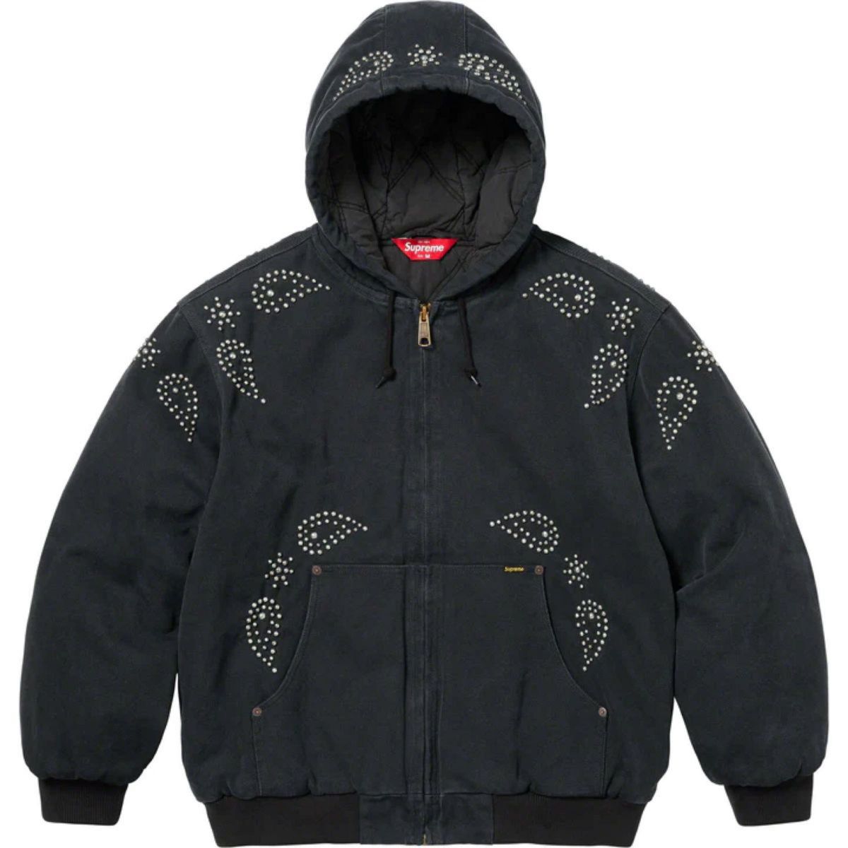 L】supreme Paisley Studded Work Jacket|Yahoo!フリマ(旧 L】supreme Paisley Studded Work Jacket|Yahoo!フリマ(旧