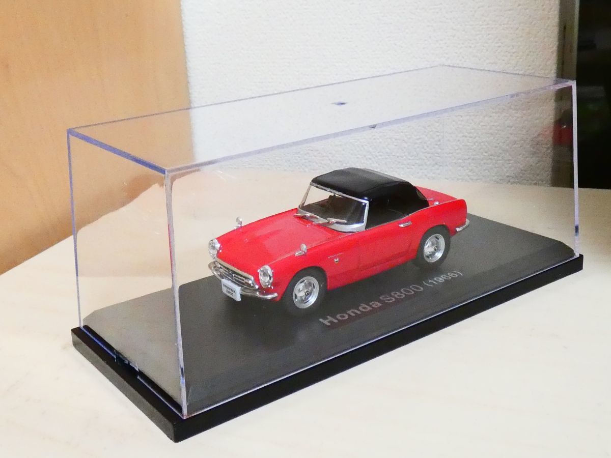 国産 名車コレクション 1/43 ホンダ S600 1966 赤 ② アシェット 旧車 クラシックカー ミニカー Z_画像7