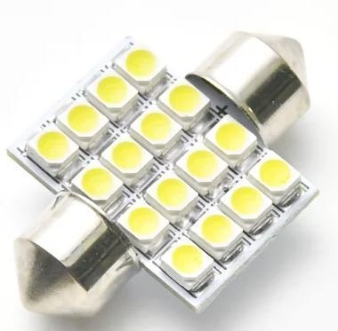 LED 8点セット ルームランプ ポジション バックランプ T10 T16 T20 BA9S T10X31㎜ ウェッジ球 平行 SMD 超高輝 爆光###本T10X5P4T31X2###_画像3