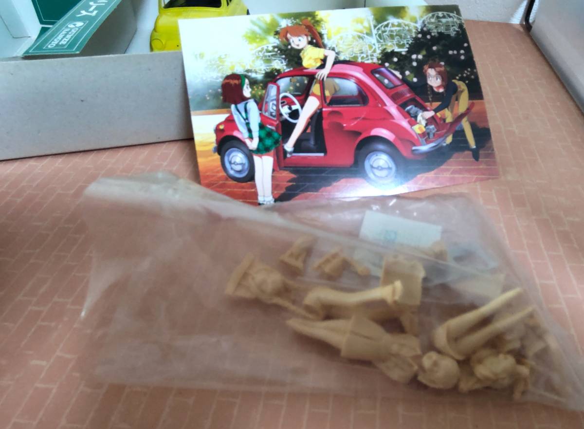 Yahoo!オークション - グンゼ 1/24フィアット500 園田健一 Yahoo!オークション - グンゼ 1/24フィアット500 園田健一