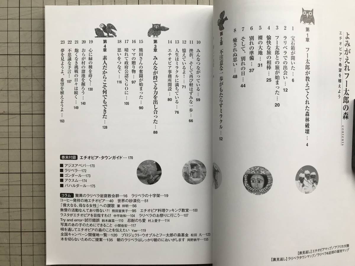 『よみがえれフー太郎の森 エチオピアで希望を植えよう』新妻香織　東京新聞出版局　2009年刊　※葉祥明・ラリベラ・ラスタ　00076_画像4