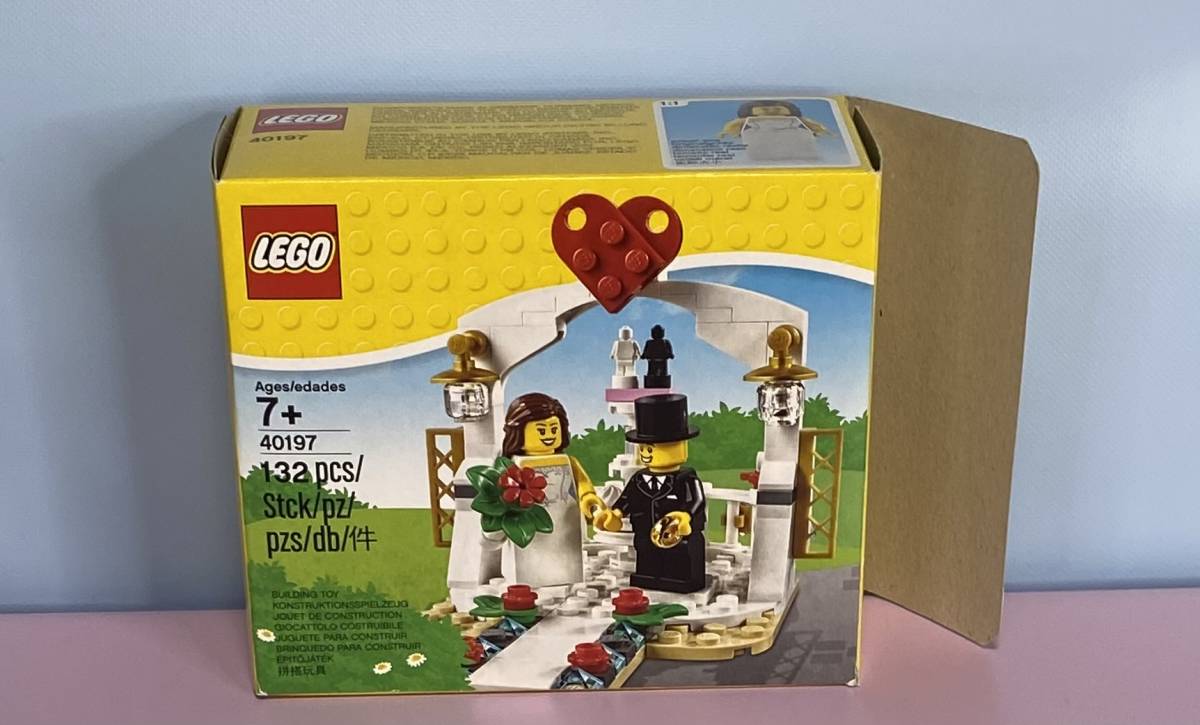 レゴ　LEGO 40197 結婚式のセット　解体済み　ミニフィグ２個　_箱