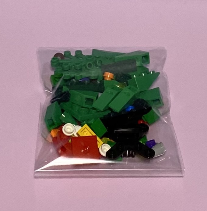 レゴ　LEGO 30576 クリスマスツリー　クリエーター　解体済み_解体した状態