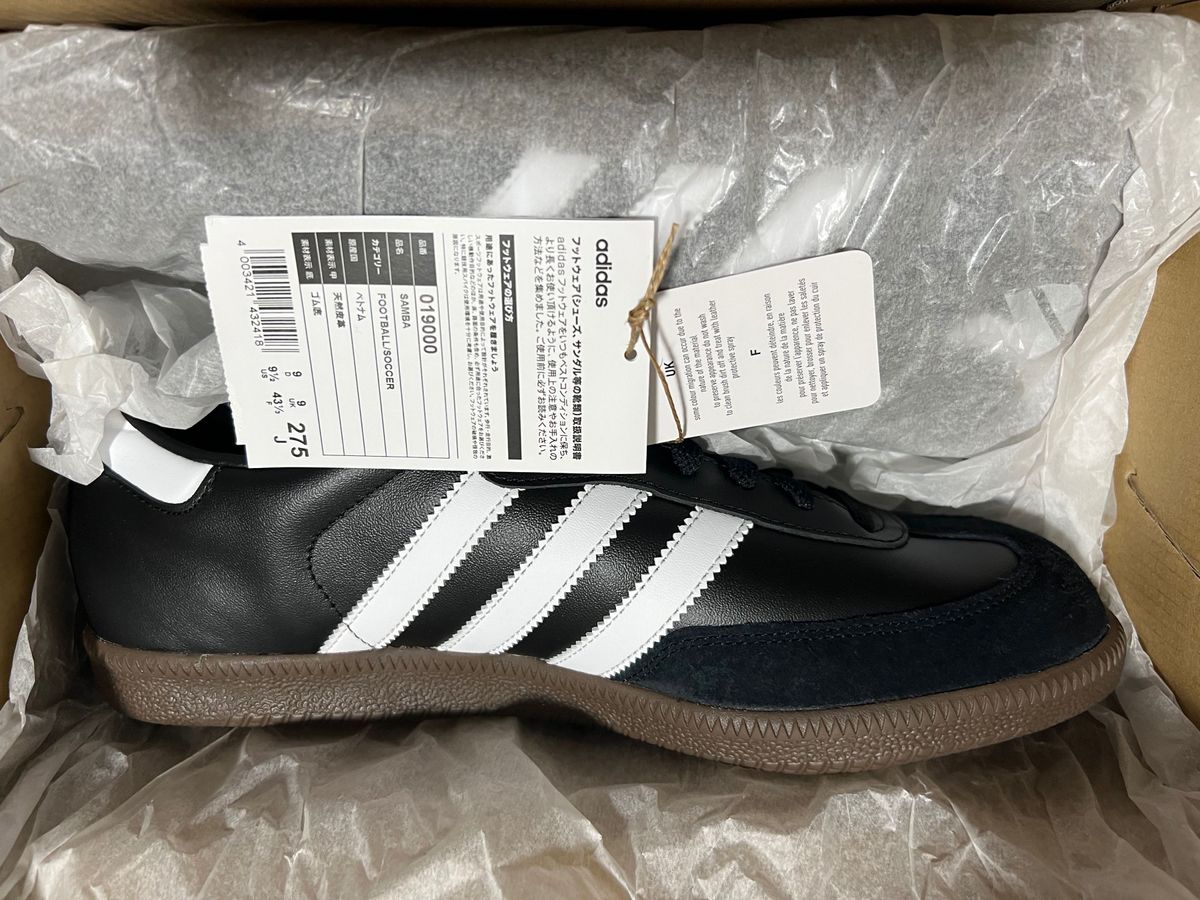 新品27 5cm adidas SAMBA サンバ レザー 019000｜Yahoo!フリマ（旧