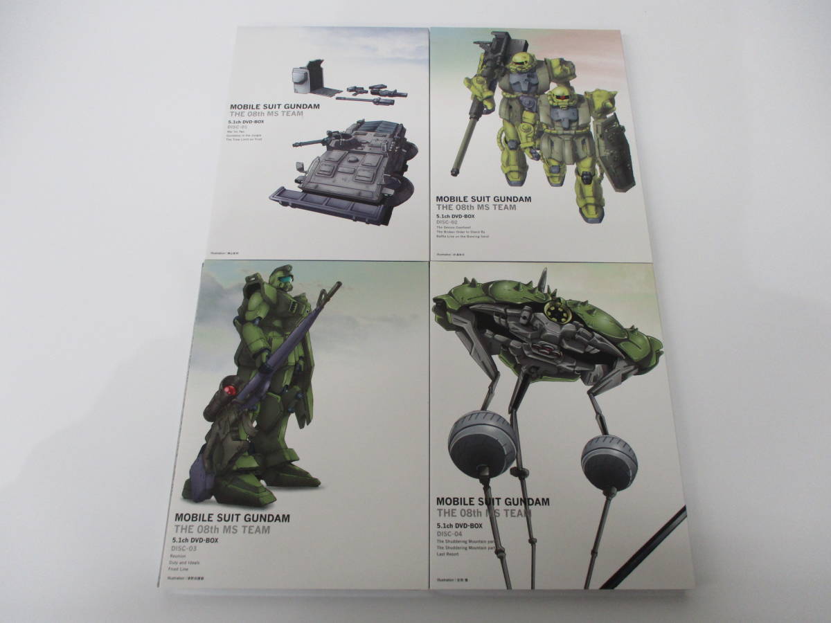 【11-245】MOBILE SUIT GUNDAM THE 08th MS TEAM 5.1ch DVD-BOX 機動戦士ガンダム_画像4