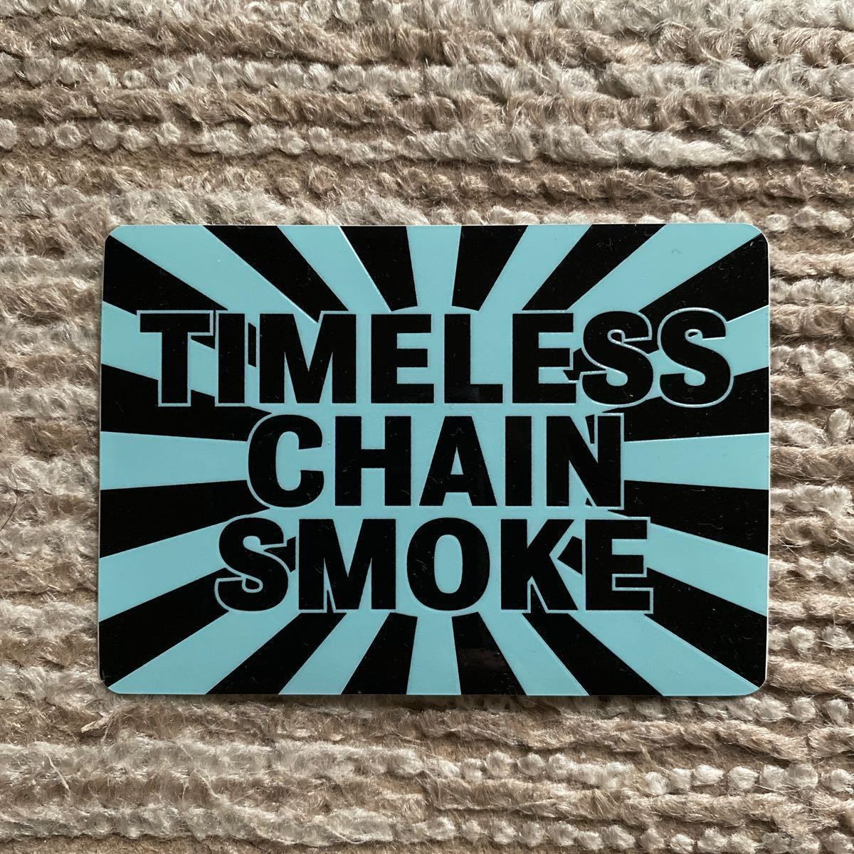 TIMELESS CHAIN SMOKE ステッカー 舐達麻 gakkin - アクセサリー