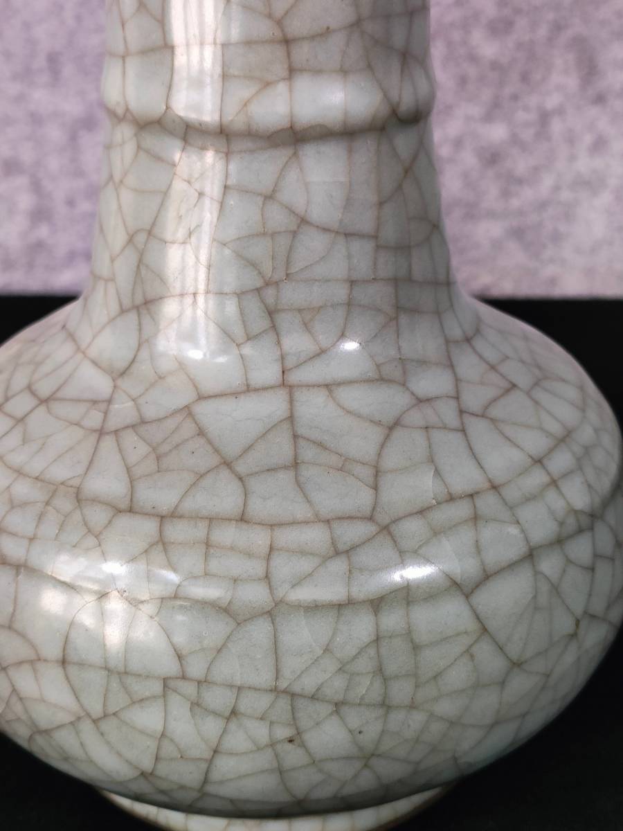 100%品質 B+N6250「東洋美術」NC 中国骨董 人間国宝 磁器製品【宋官窯小開 宋