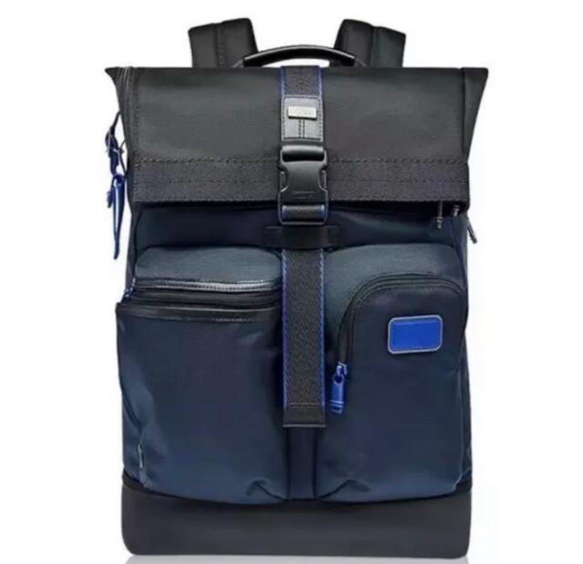 TUMI トゥミ 「サイプレス」ロールトップ日本未発売　02223388NVYOE 未使用品_画像1