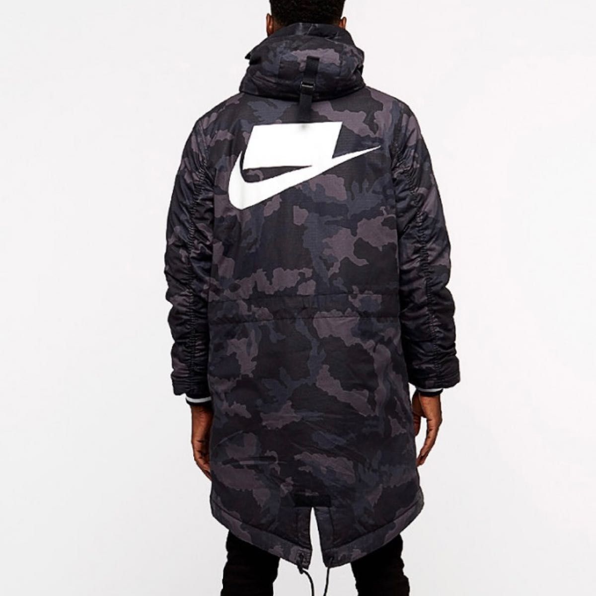 新着 NSW NIKE ナイキ SYN カモ ジャケット ロング JACKET LONG FILL ナイキ