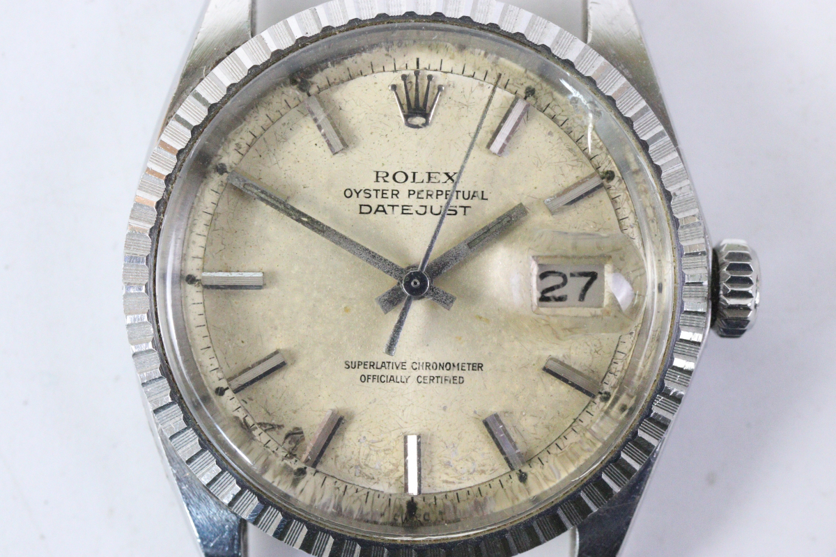 【ト足】 ROLEX ロレックス OYSTER PERPETUAL DATEJUST デイトジャスト メンズ 腕時計 CE403CAA03_画像1