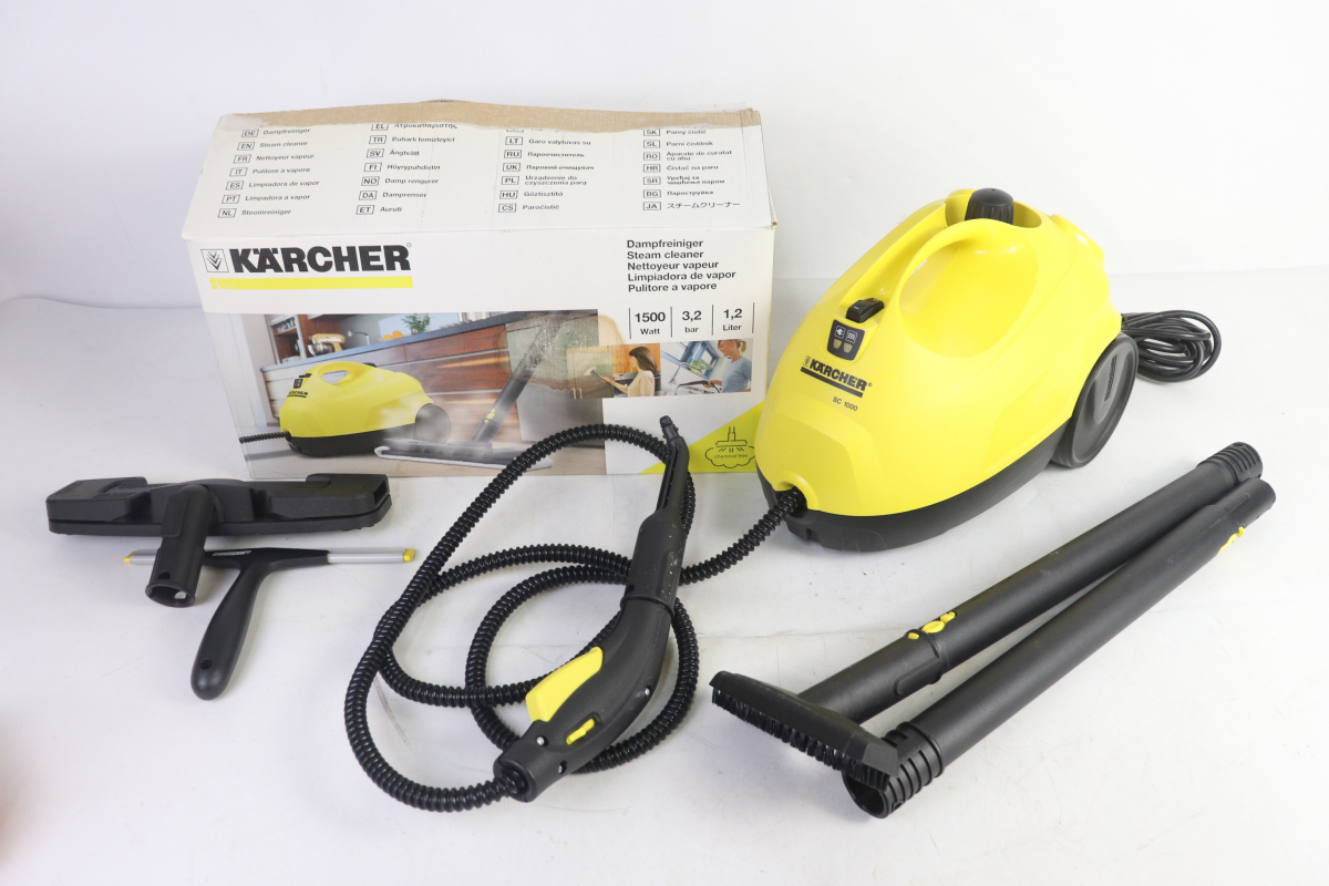 【ト足】 KARCHER ケルヒャー 電気湯のし器 SC1000 スチームクリーナー 掃除 清掃 クリーナー CAZ01CTT92_画像1