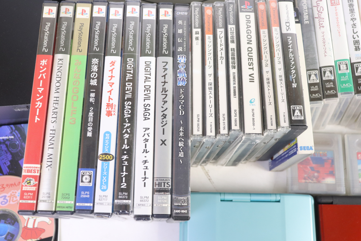 【ト足】 Dreamcast ドリームキャスト SEGASATURN セガサターン PS2 スーパーファミコン 他 ゲームソフト 本体 まとめ CA000CTT2A_画像3