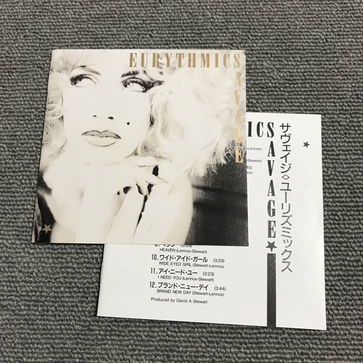 ユーリズミックス EURYTHMICS / サベイジ SAVAGE■型番:R32P-1133■■AZ-4068_画像7