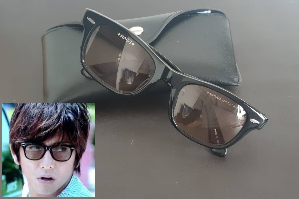 キムタク　木村拓哉　月の恋人　Rags McGREGOR × KANEKO OPTICAL カネコオプティカル ラグスマクレガー　サングラス_画像1