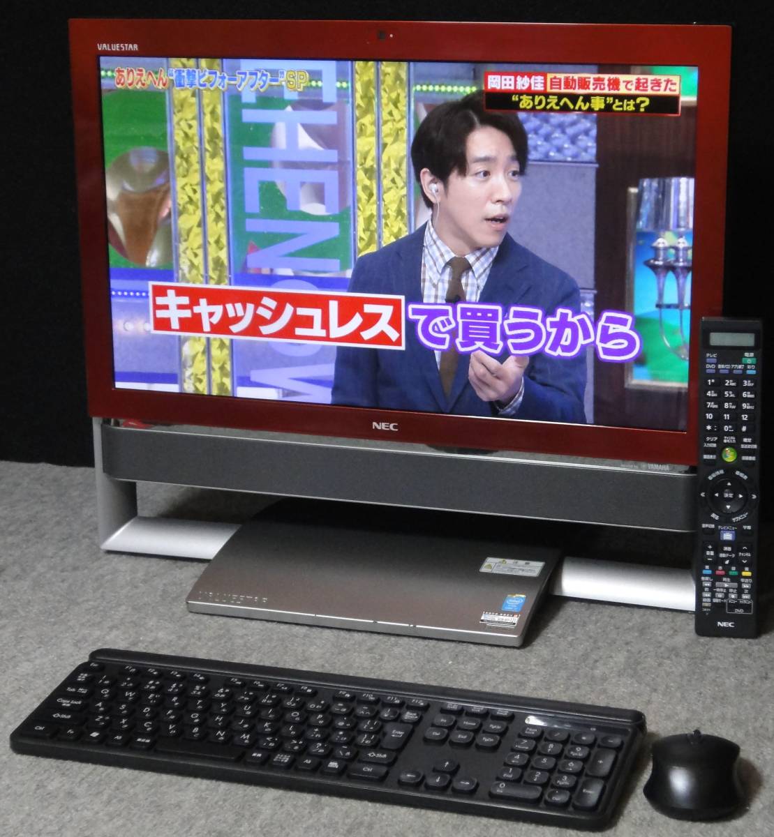 ◆希少/ぱっと観TV/最大16GBメモリ/高速SSHD(SSD)1TB/快速i7-4800/地デジW録/Full HD23型/BD/無線KB＆MU/Wi-fi/HDMI/WebCam/Office/GV277_Win11にてテレビ機能確認済み(視聴・録画)