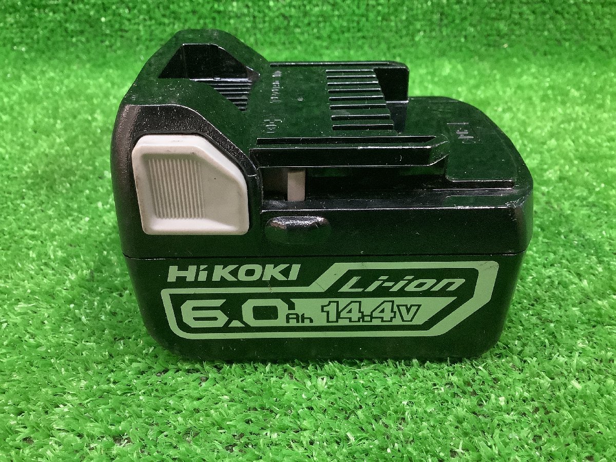 中古 HiKOKI ハイコーキ 14.4V バッテリー リチウムイオン電池 6.0Ah BSL1460 【1】_画像1