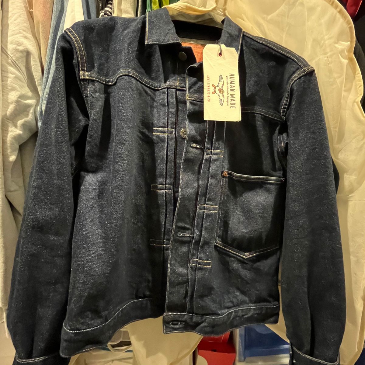リーバイス当選品 正規品 Mサイズ LEVI'S X HUMAN MADE 506 リーバイス当選品 正規品 Mサイズ LEVI'S X HUMAN MADE 506