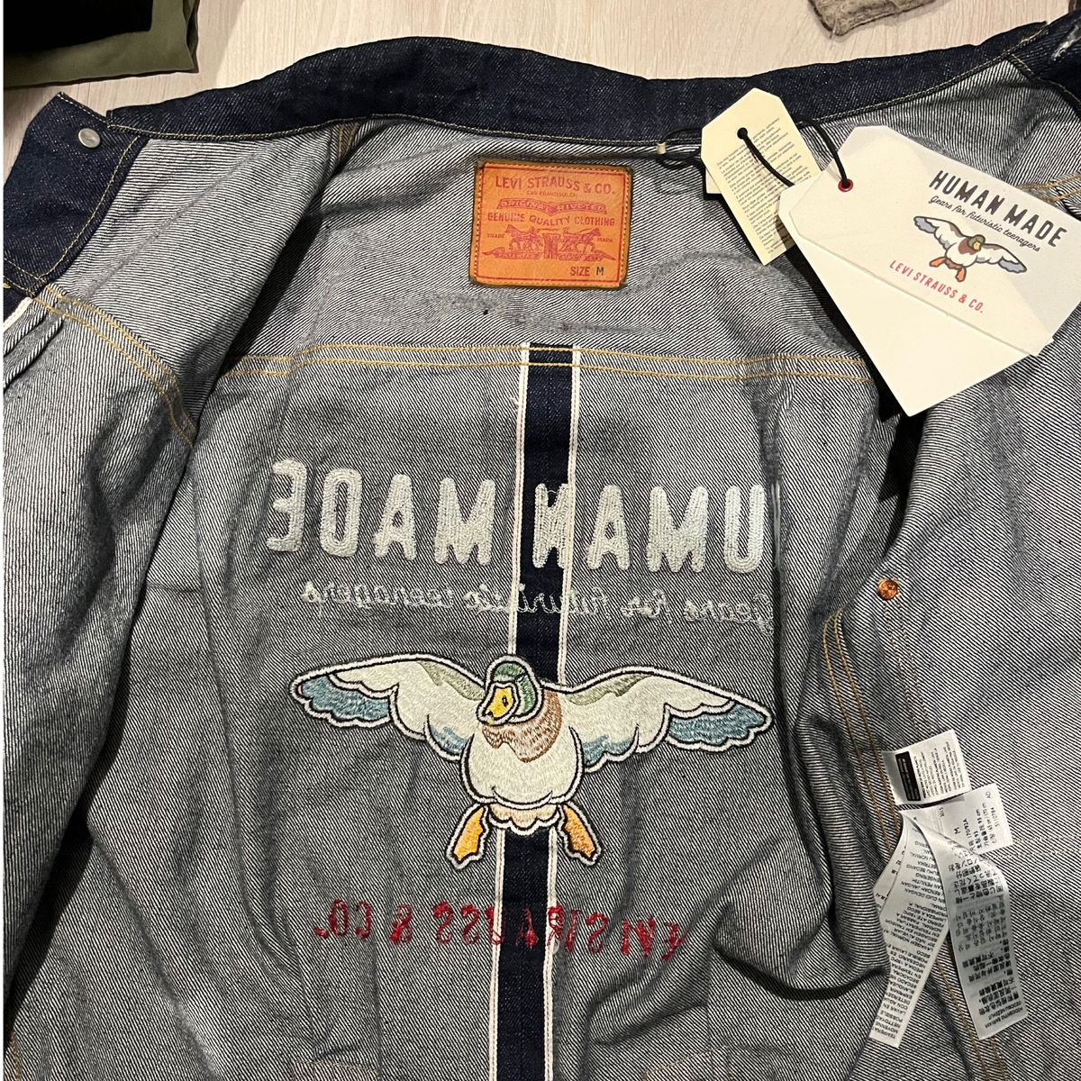 リーバイス当選品 正規品 Mサイズ LEVI'S X HUMAN MADE 506 リーバイス当選品 正規品 Mサイズ LEVI'S X HUMAN MADE 506
